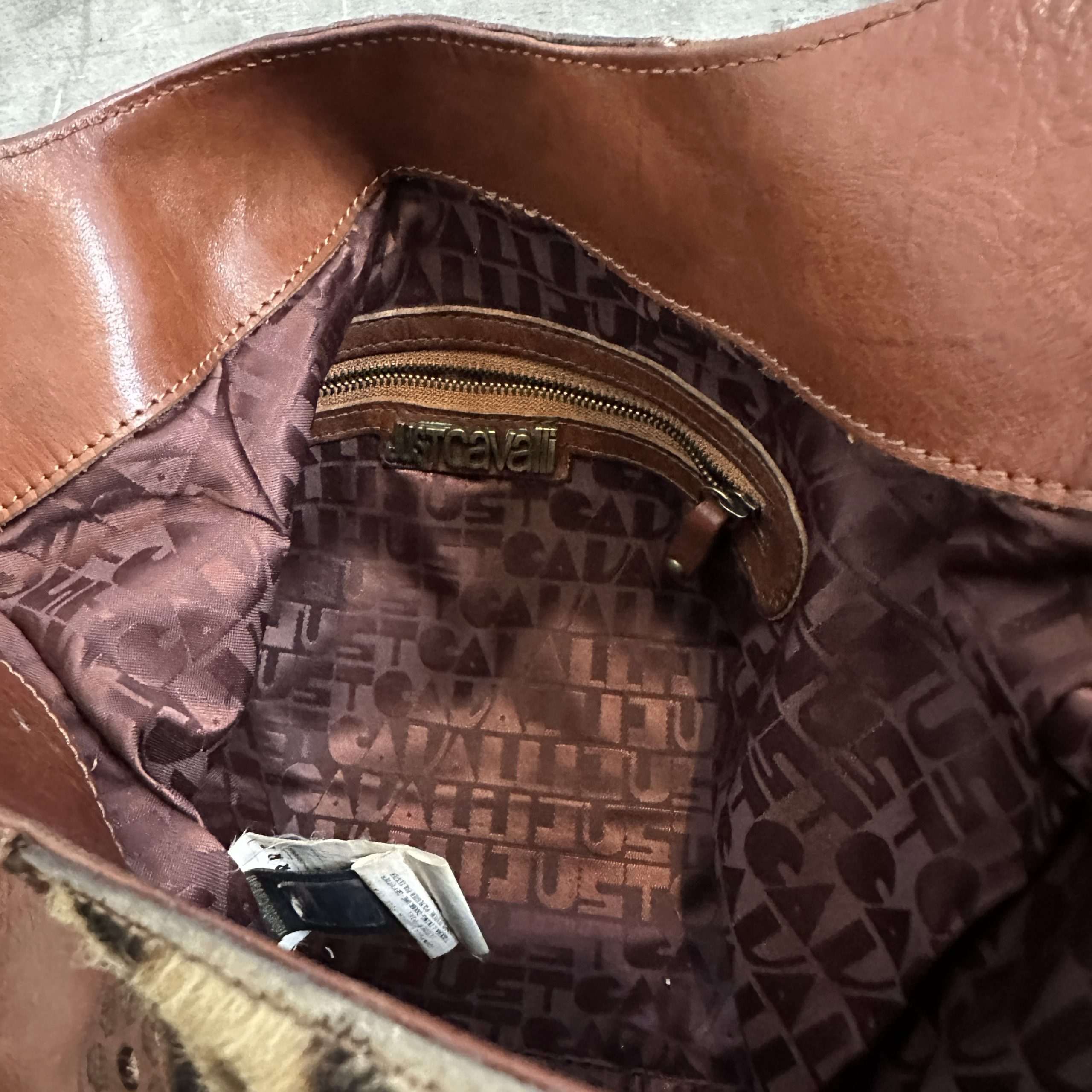 Vintage Pony Hair Just Cavalli Hand Bag