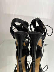 Vintage Diesel Lace up Open Toe Strap Stiletto Heels (US 8)