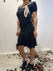 Vintage Miss Sixty Killah Coquette Black Dress (S)