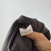 Vintage Deadstock Brown Hooded Maxi Coat (S)