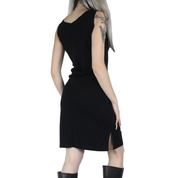 90s Noir Mini Dress (S/M)