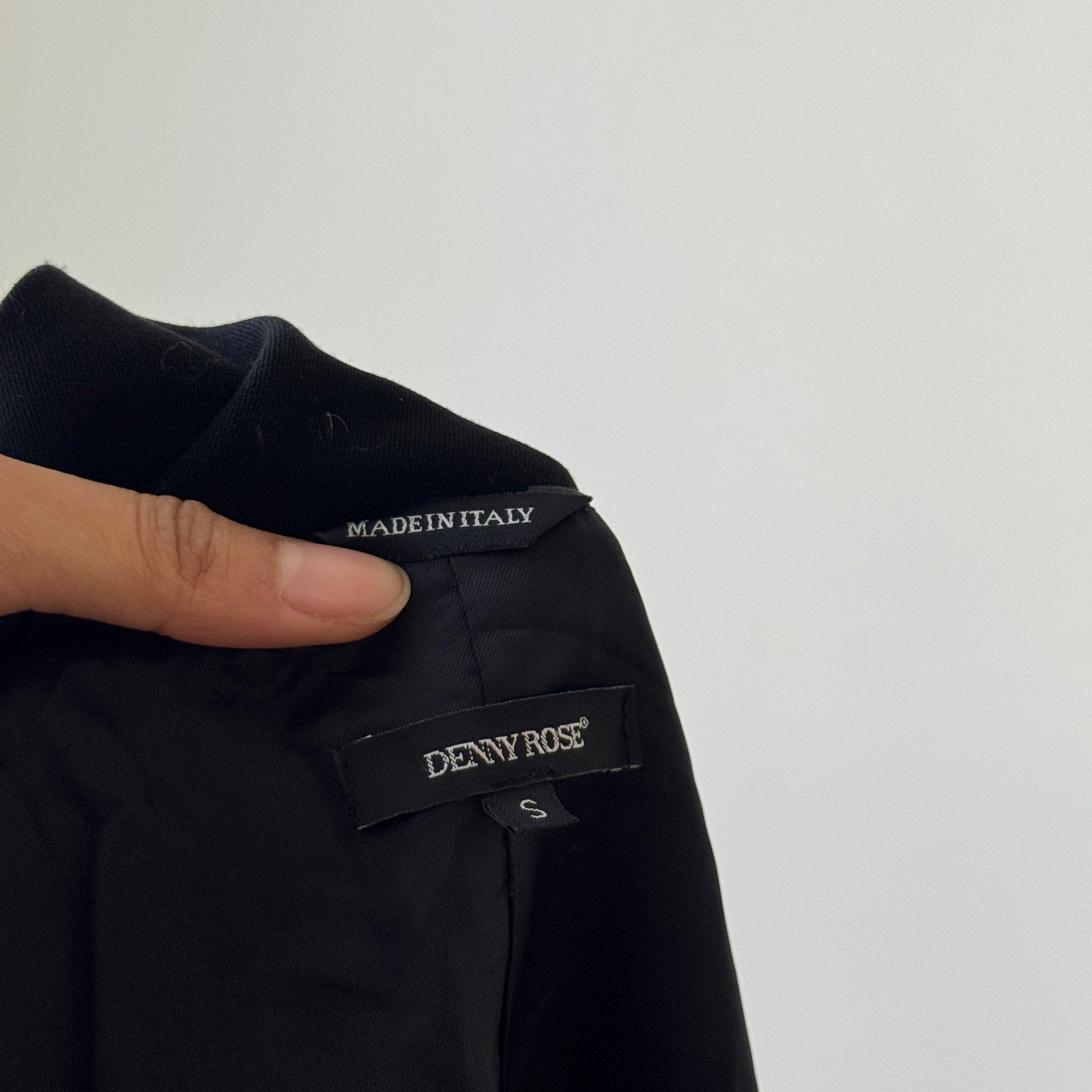 Denny Rose Black Embellished Blazer (S)