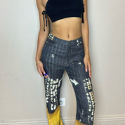 French Vintage Graphic pants (S)