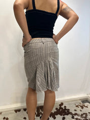 Vintage Marithe Francois Girbaud Fishtail Midi Skirt (S)