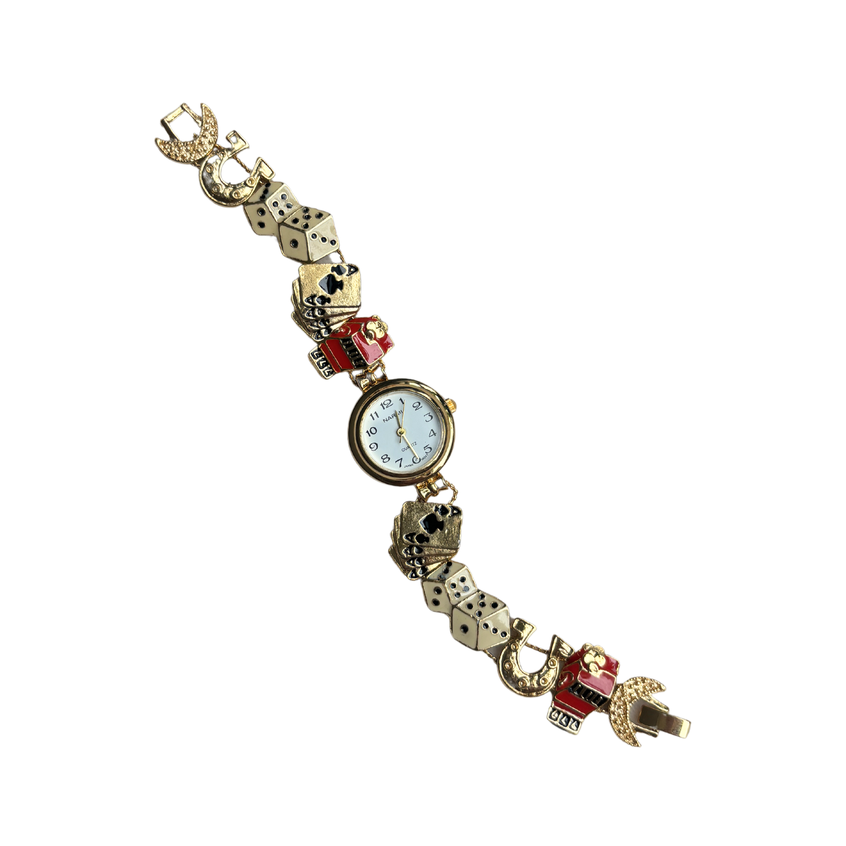 Iconic Casino Sliding Charm Watch