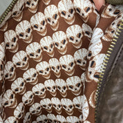 Vintage Thomas Wylde Skull Hobo Bag