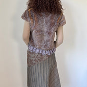Morgan de Toi Embellished Faux-Fur Vest (S)