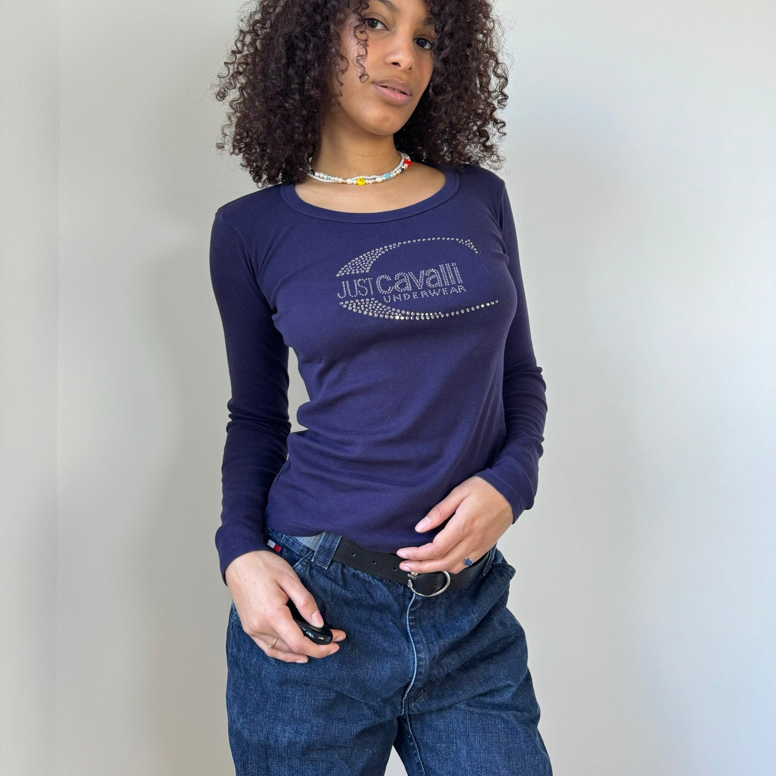 Vintage Just Cavalli Top (S/M)