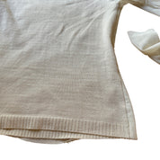 Vintage Mesh & Knit Sequin Top (S/M)