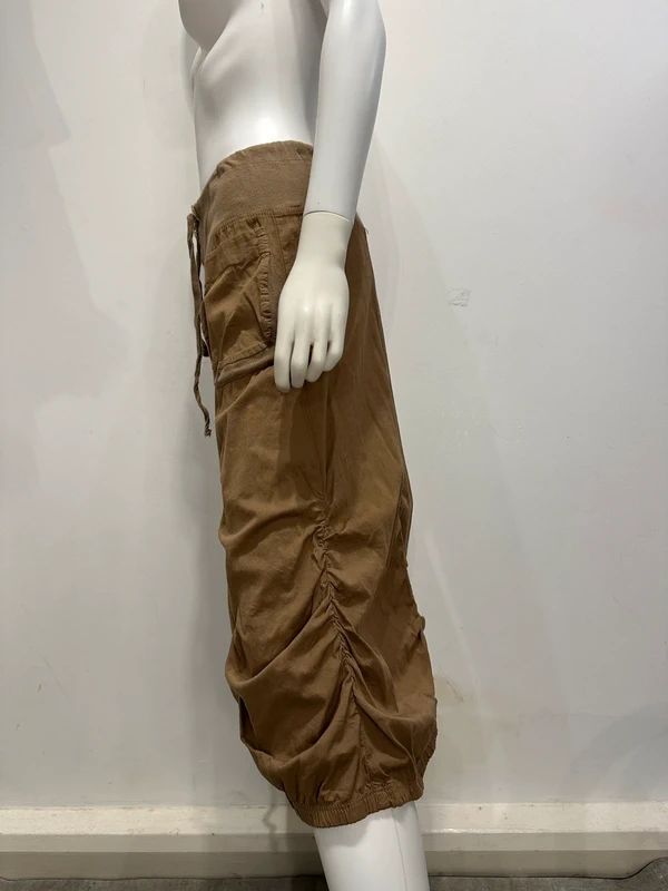 Vintage Italian Utility Parachute Skirt (M)