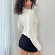 Vintage Denny Rose Mohair Knit Cardigan (S)