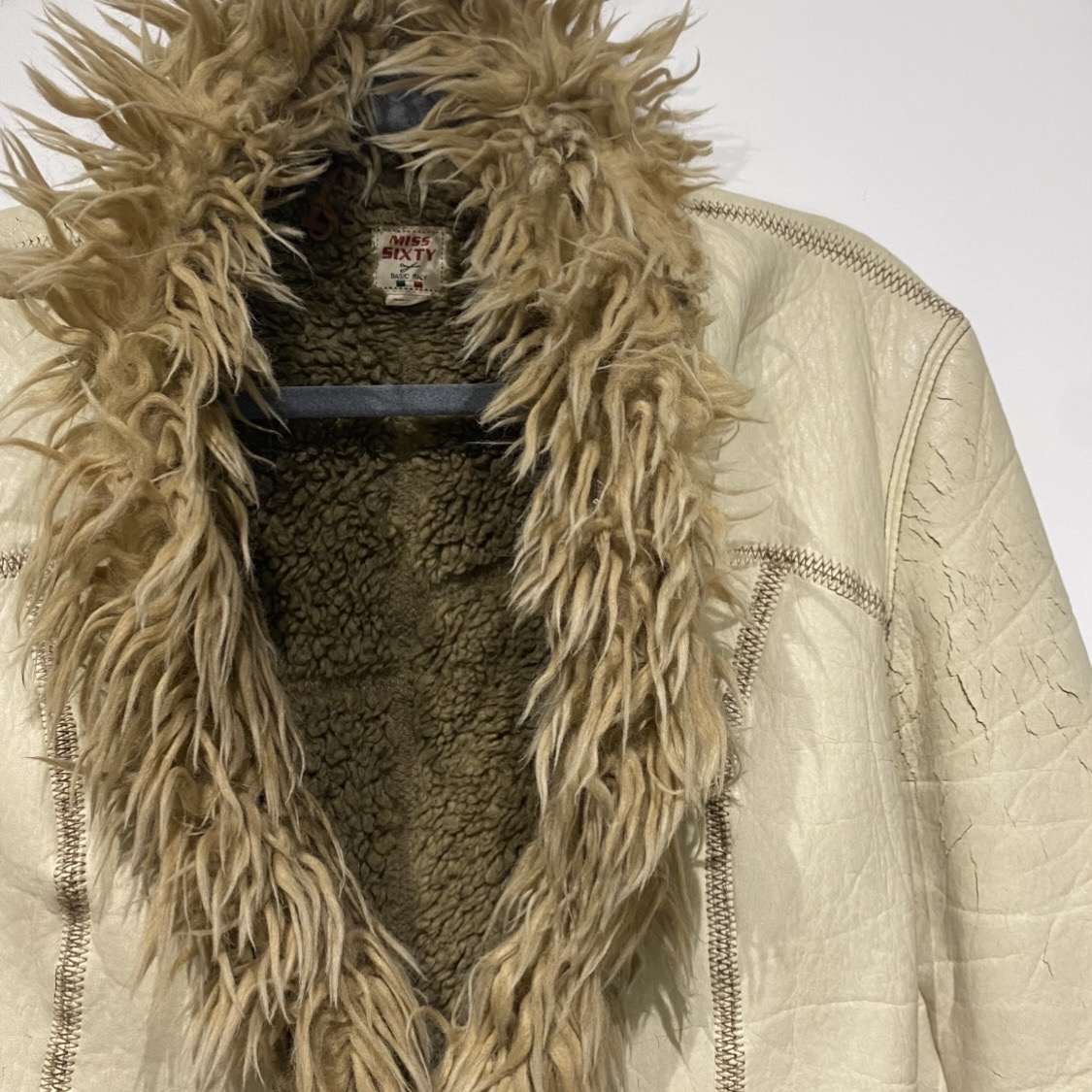 Y2K Vintage Miss Sixty Afghan Coat (S)