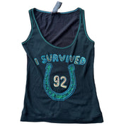 Custo Barcelona Embroidered Sequin Tank Top (S)