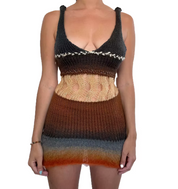 Flame Mini Dress(XS-2XL)