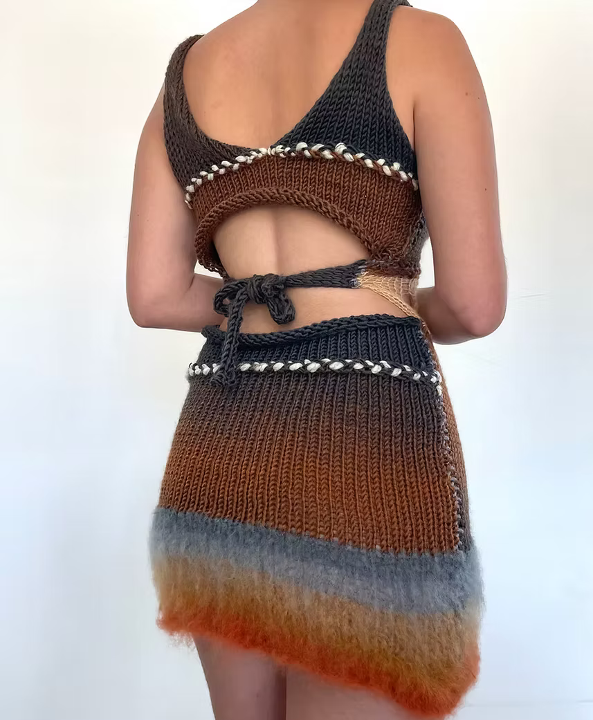 Flame Mini Dress(XS-2XL)