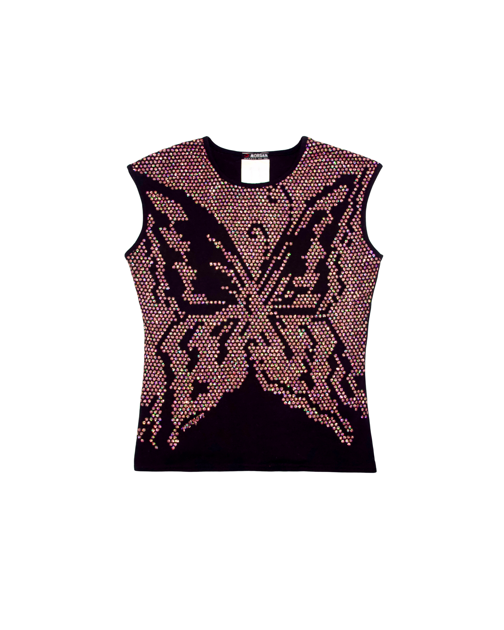 Y2K Morgan de Toi Butterfly Top (S)