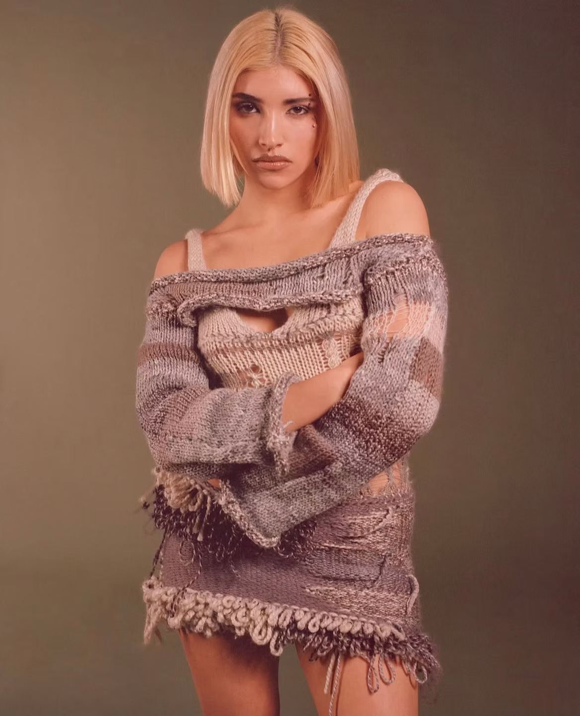 Alexis Grey Sweetheart Dress XS-2XL)