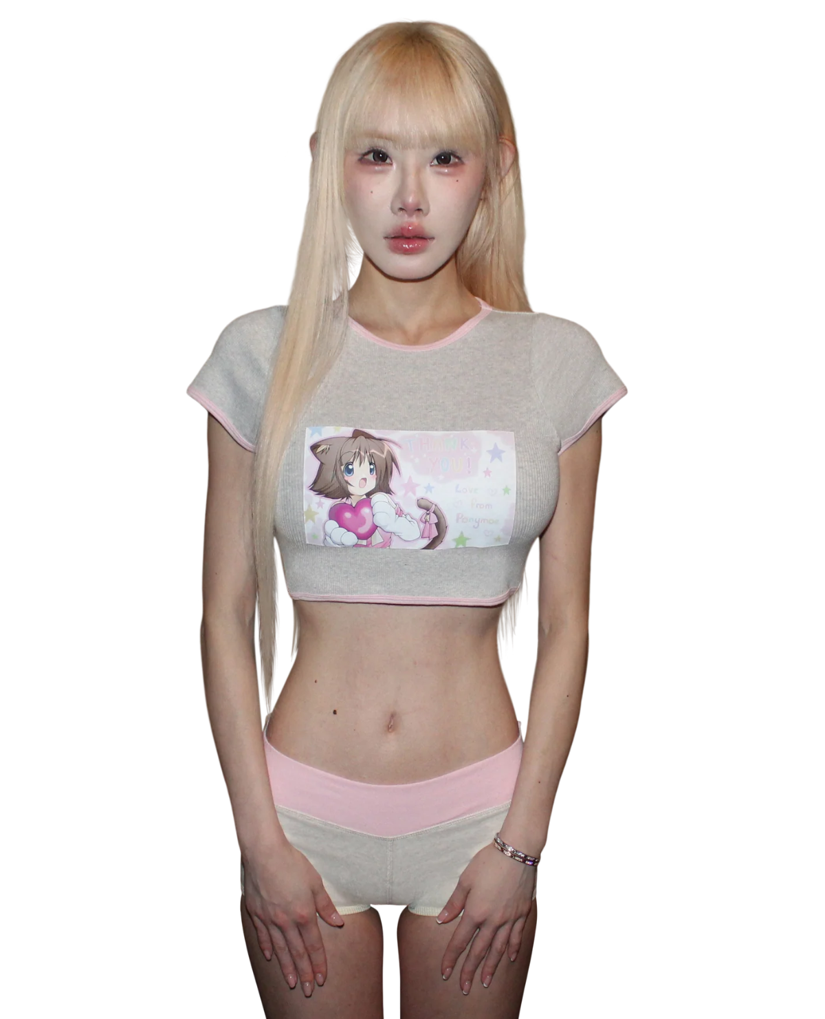 Gray Pony Girl ₊ ໒꒱ ‧₊. ૮ . . ྀིა⁩ Top