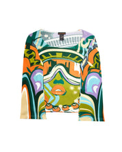 Y2K Hayes Ski Graphic Top (S)