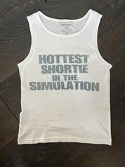 Hottest Shortie in the Simulation baby tank (S-XXL)