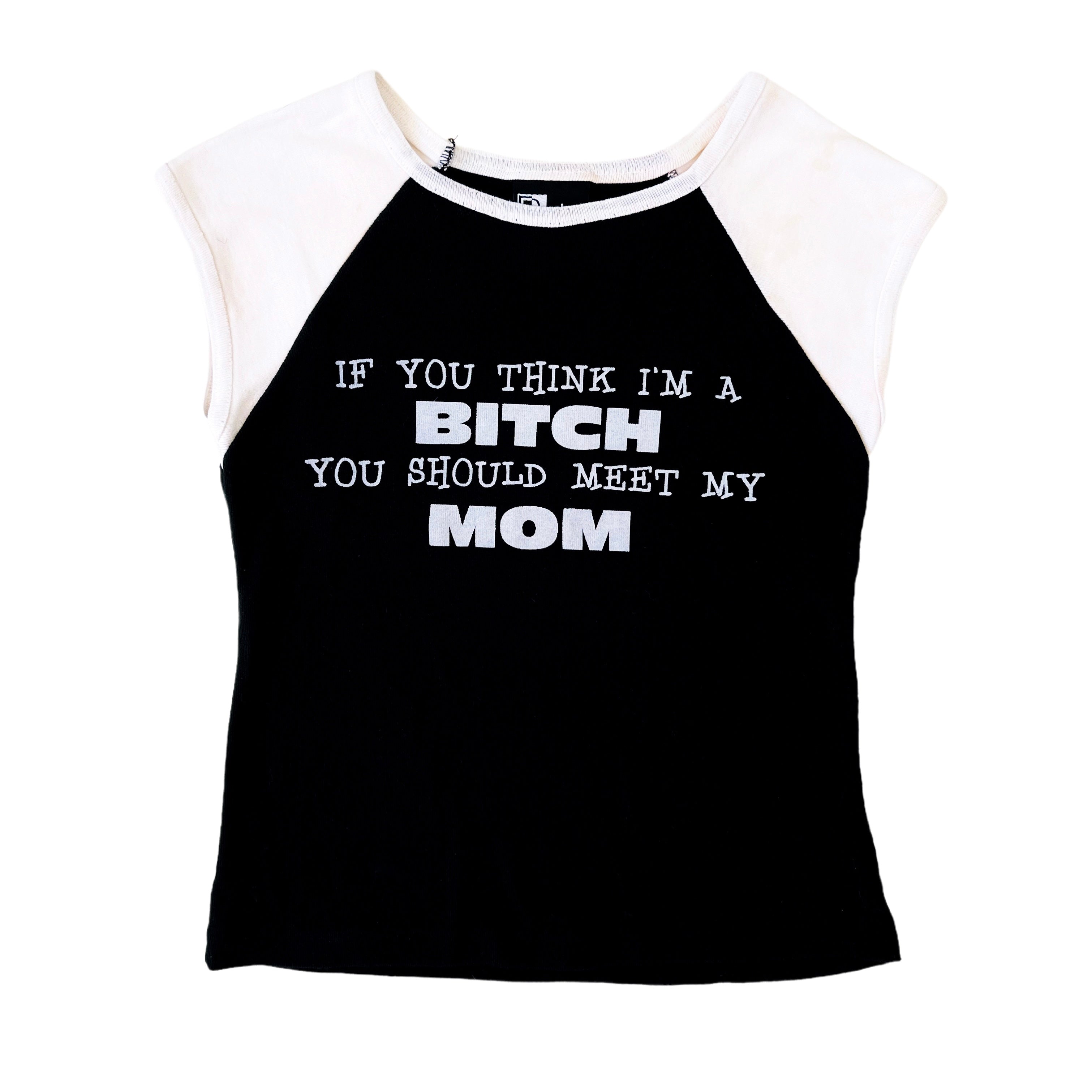 Sassy Vintage Raglan Tee (S/M)