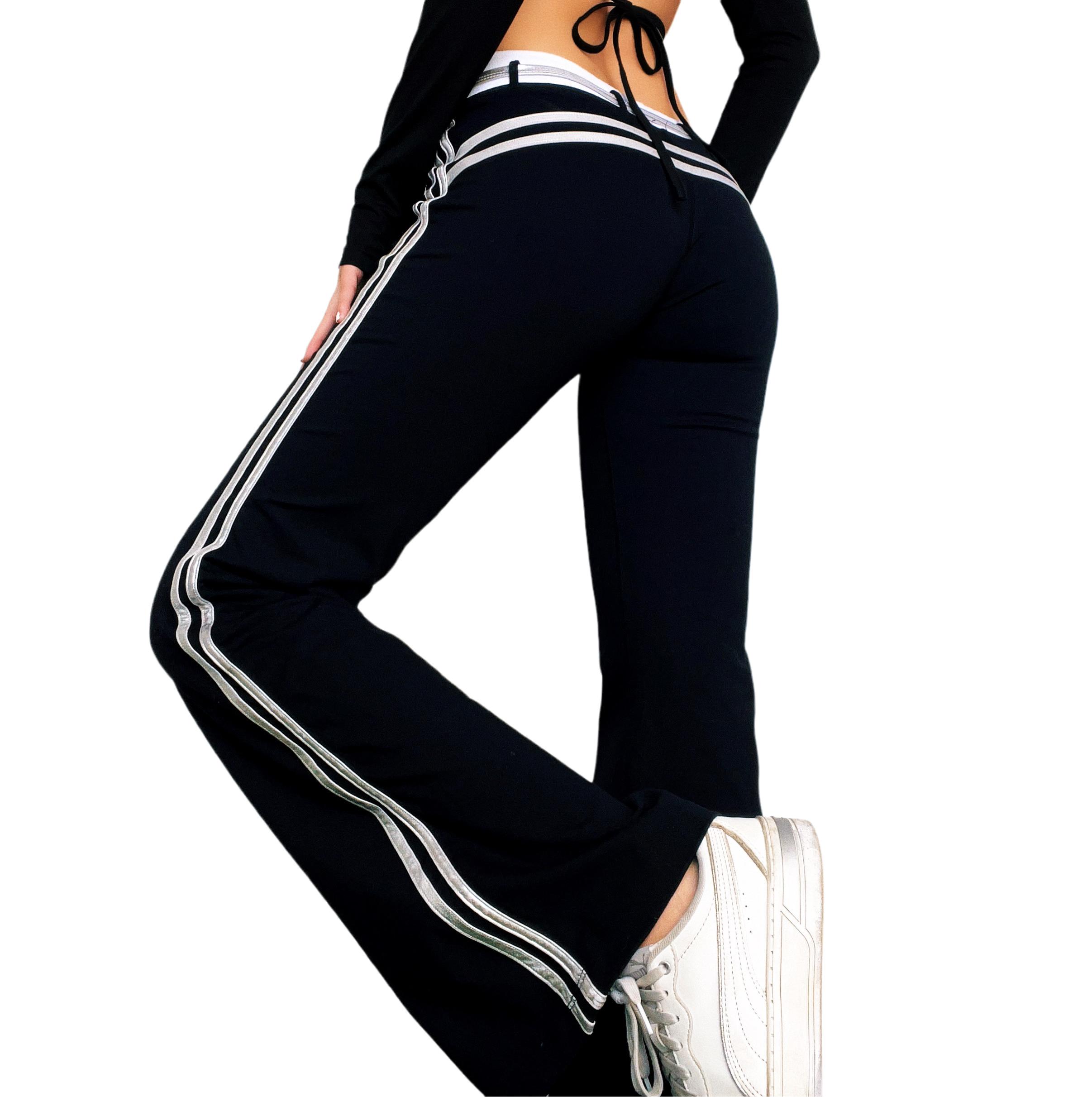 Sporty Bebe Track Pants (S)