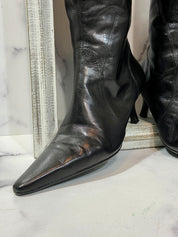 Bandolino black leather boots