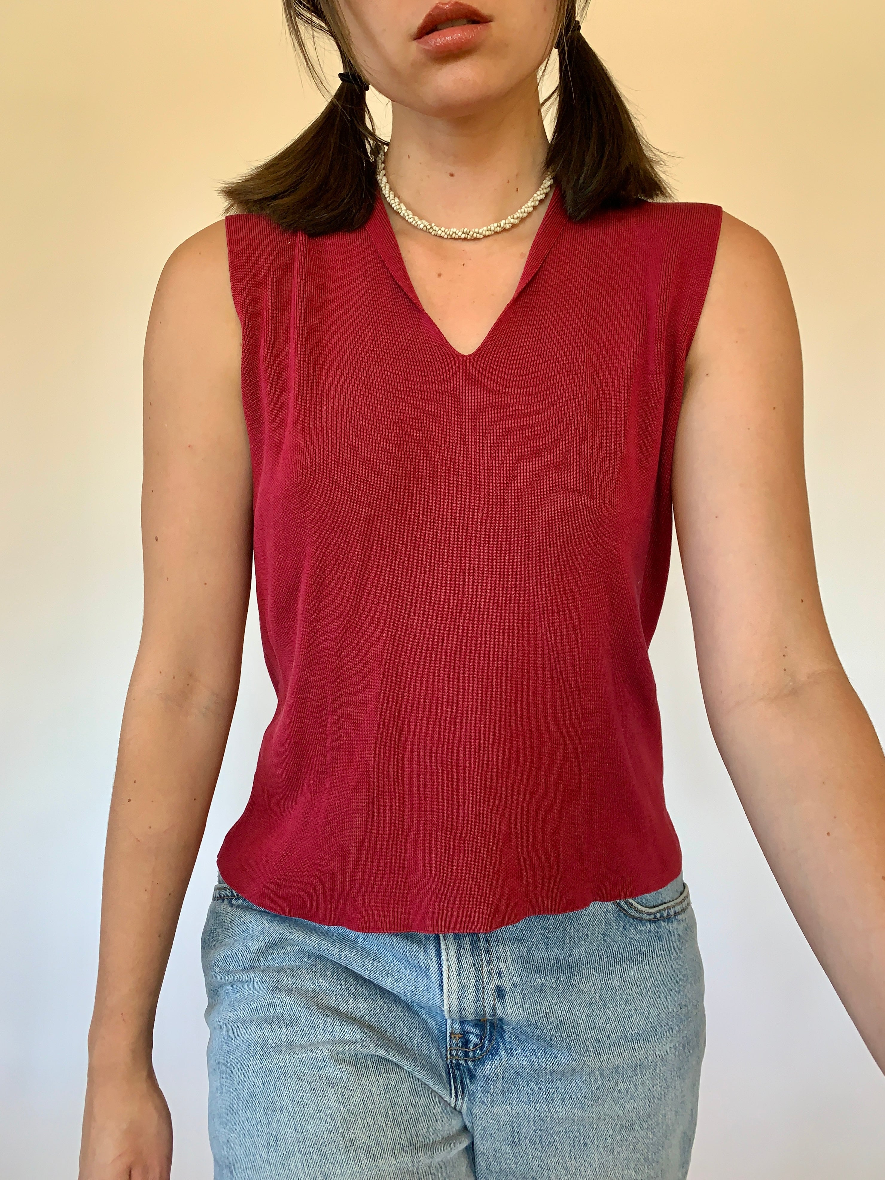Vintage 1990s Silk Knit - Medium