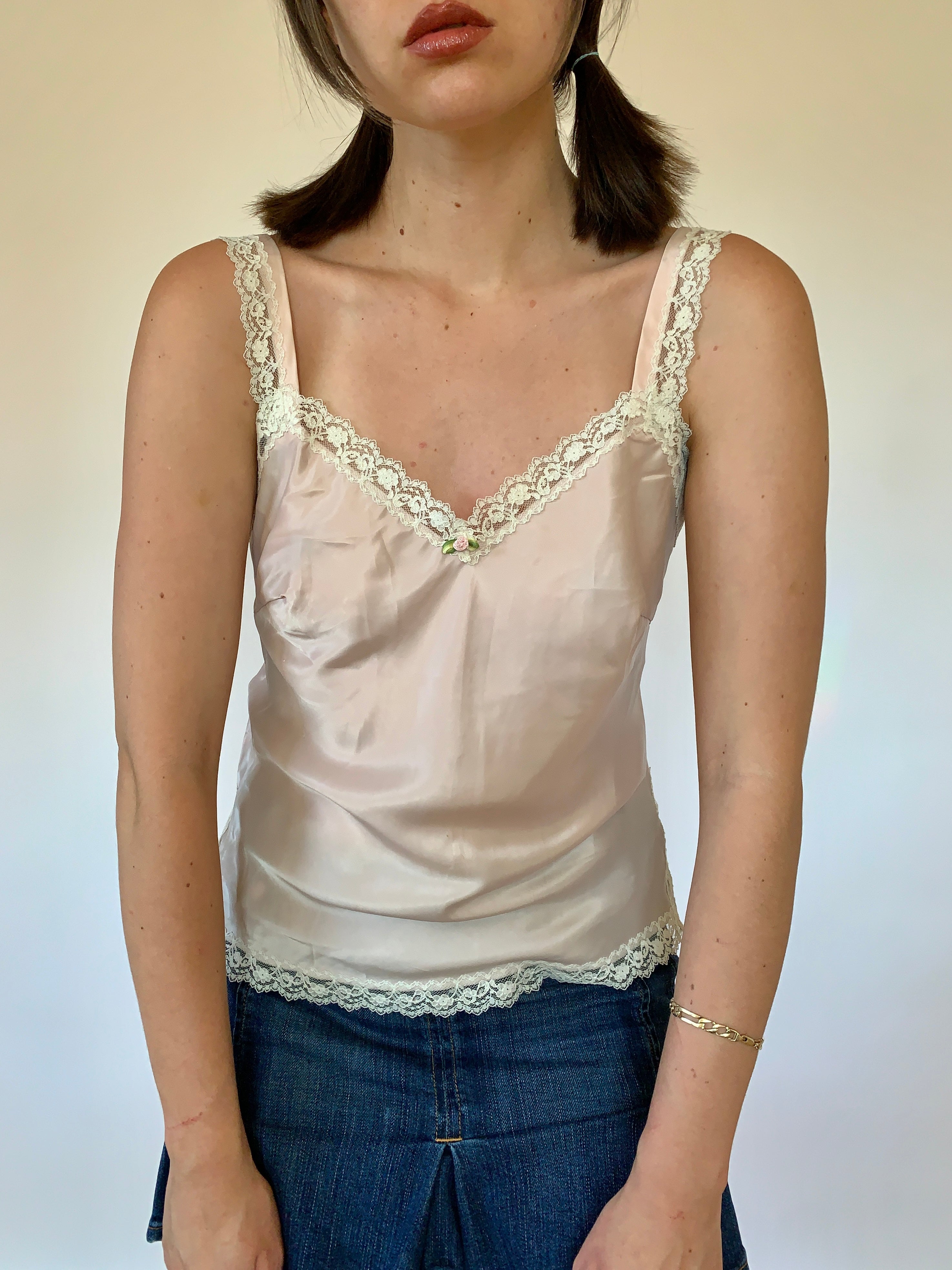 Vintage Blush Cami - Small