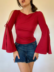 2000s Does 1970s Blouse - Medium