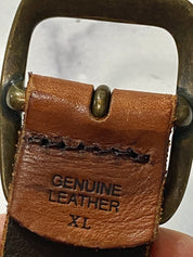 s Brown Genuine Leather belt