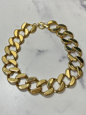 Simply gold choker