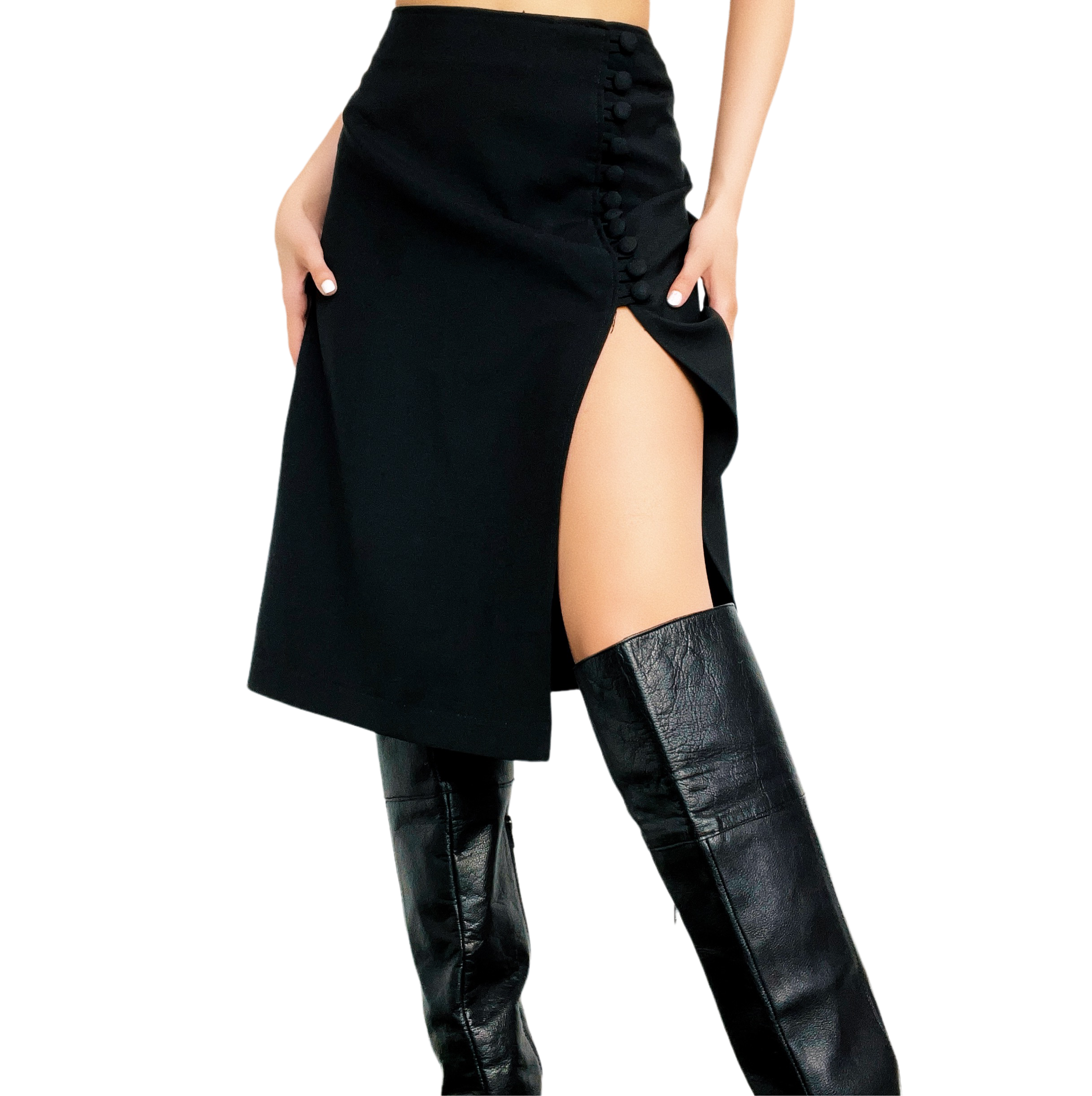 Vintage Frederick's Midi Skirt (M)