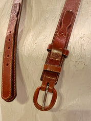 Vintage jordache leather belt