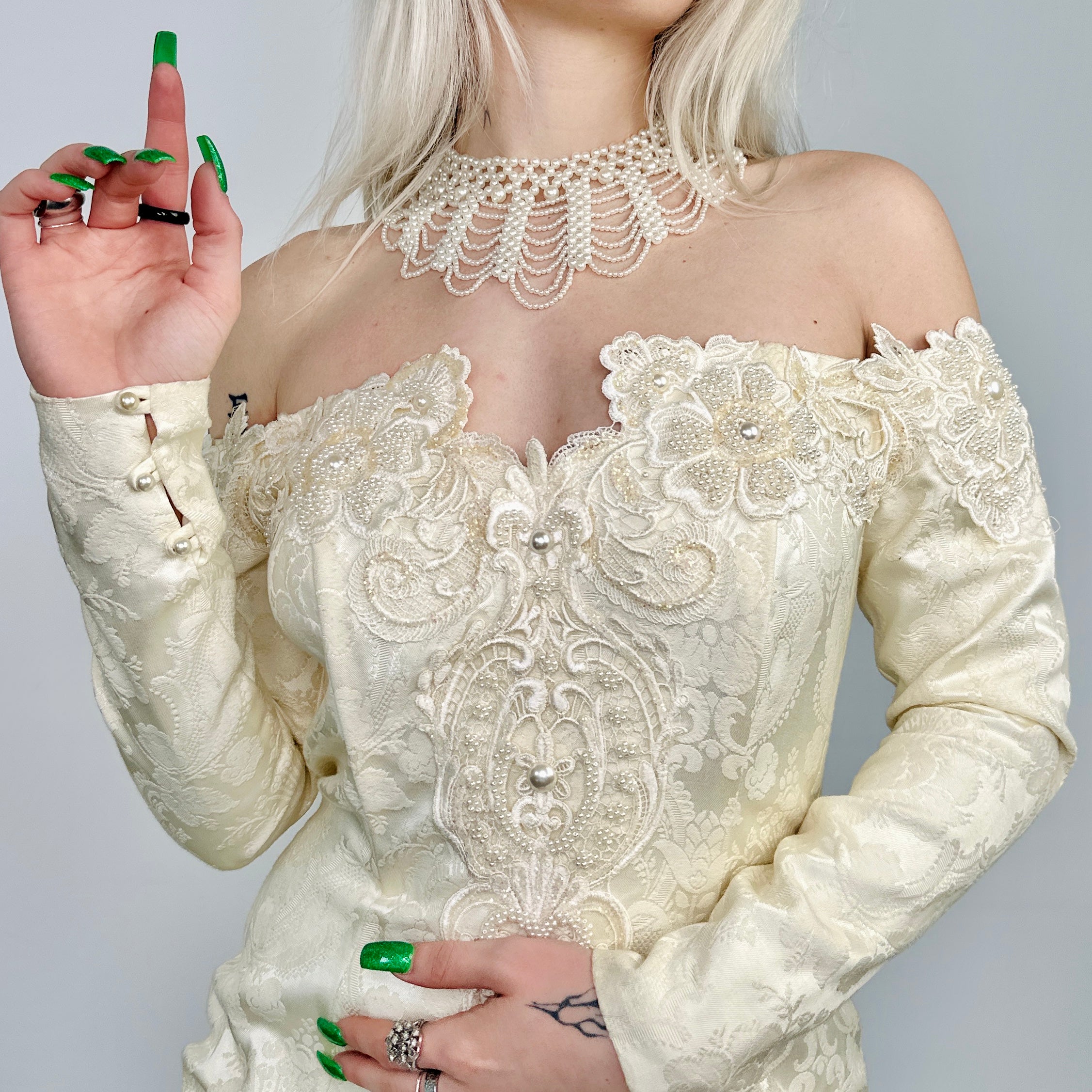 Vintage Jessica McClintock Dress – Holy Thrift