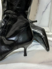 Bandolino black leather boots