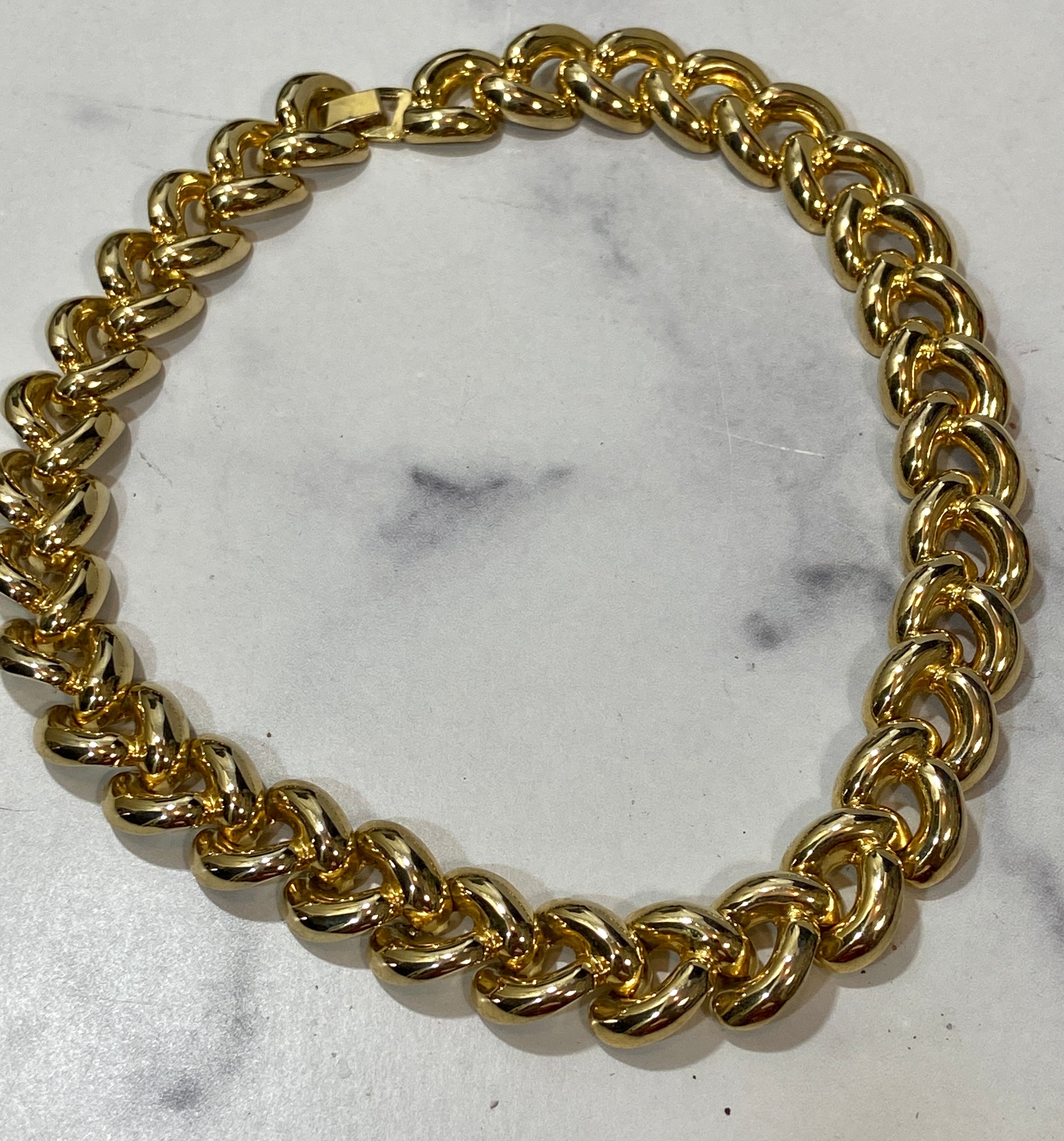 Vintage gold choker