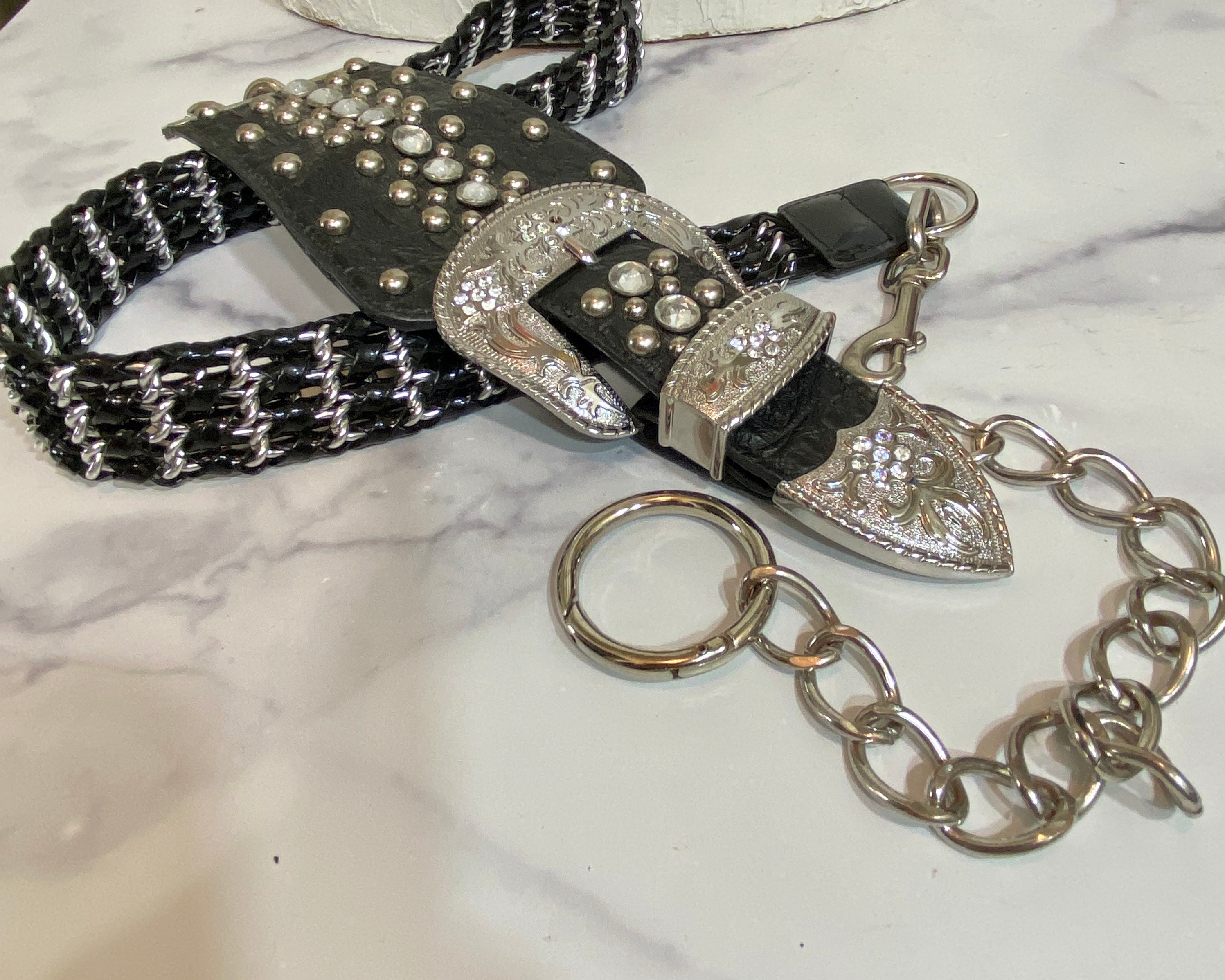 Custom made hardware belt