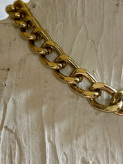 Gold lion choker