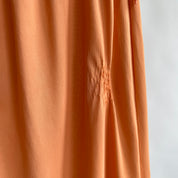 Dusty Peach hand dyed maxi skirt - xs