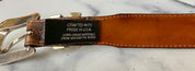 Vintage Brighton leather brown belt