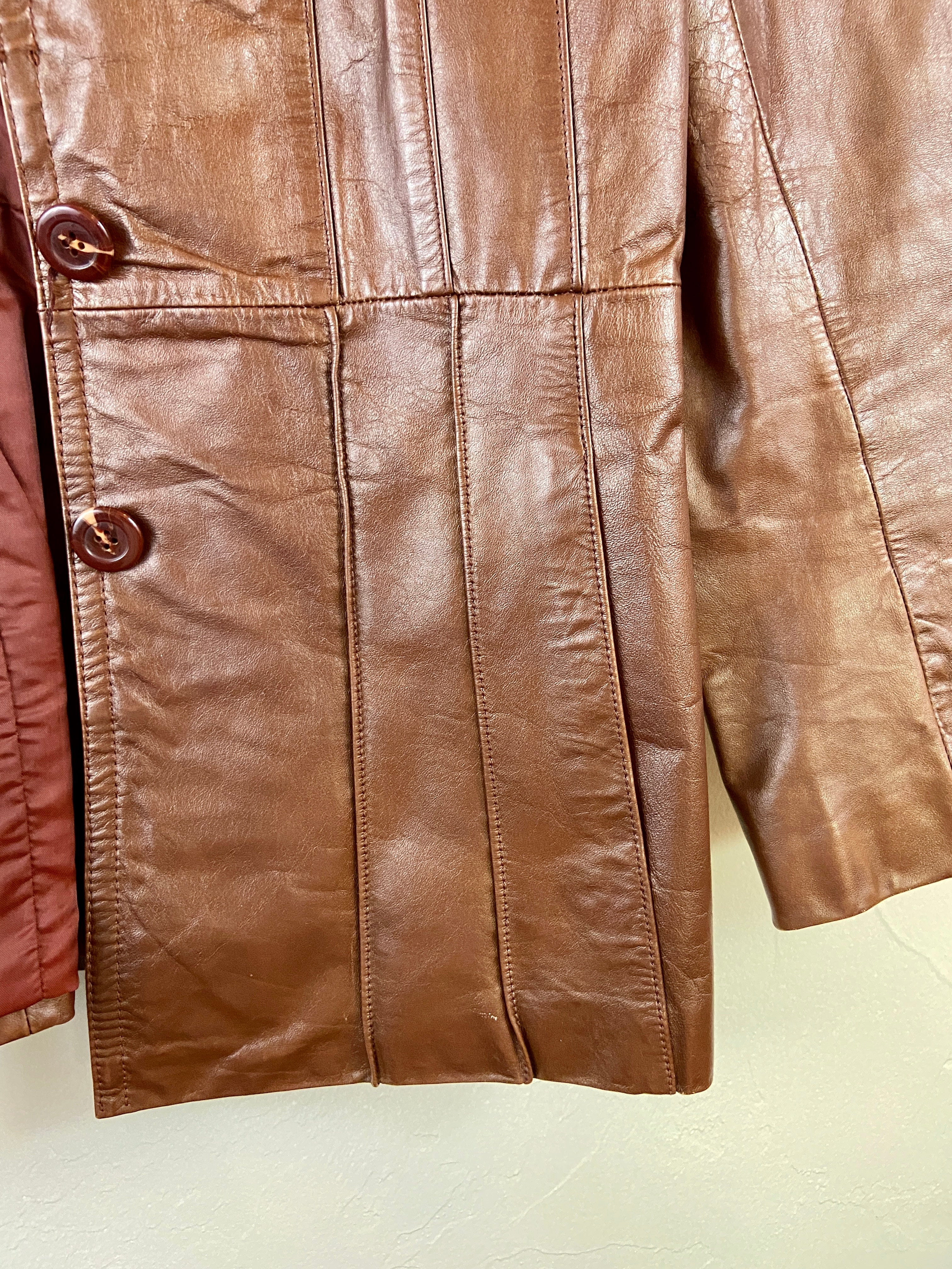 Vintage leather jacket