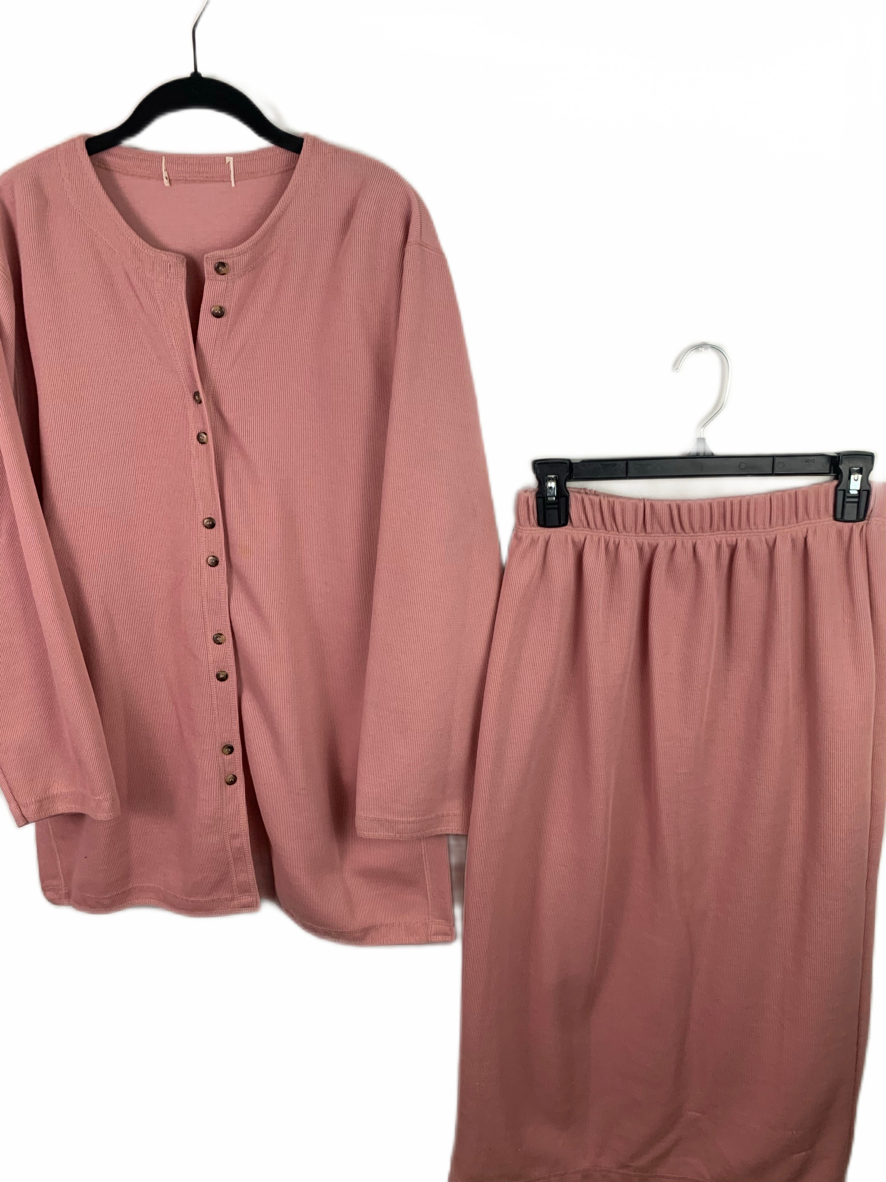 Blush two piece set