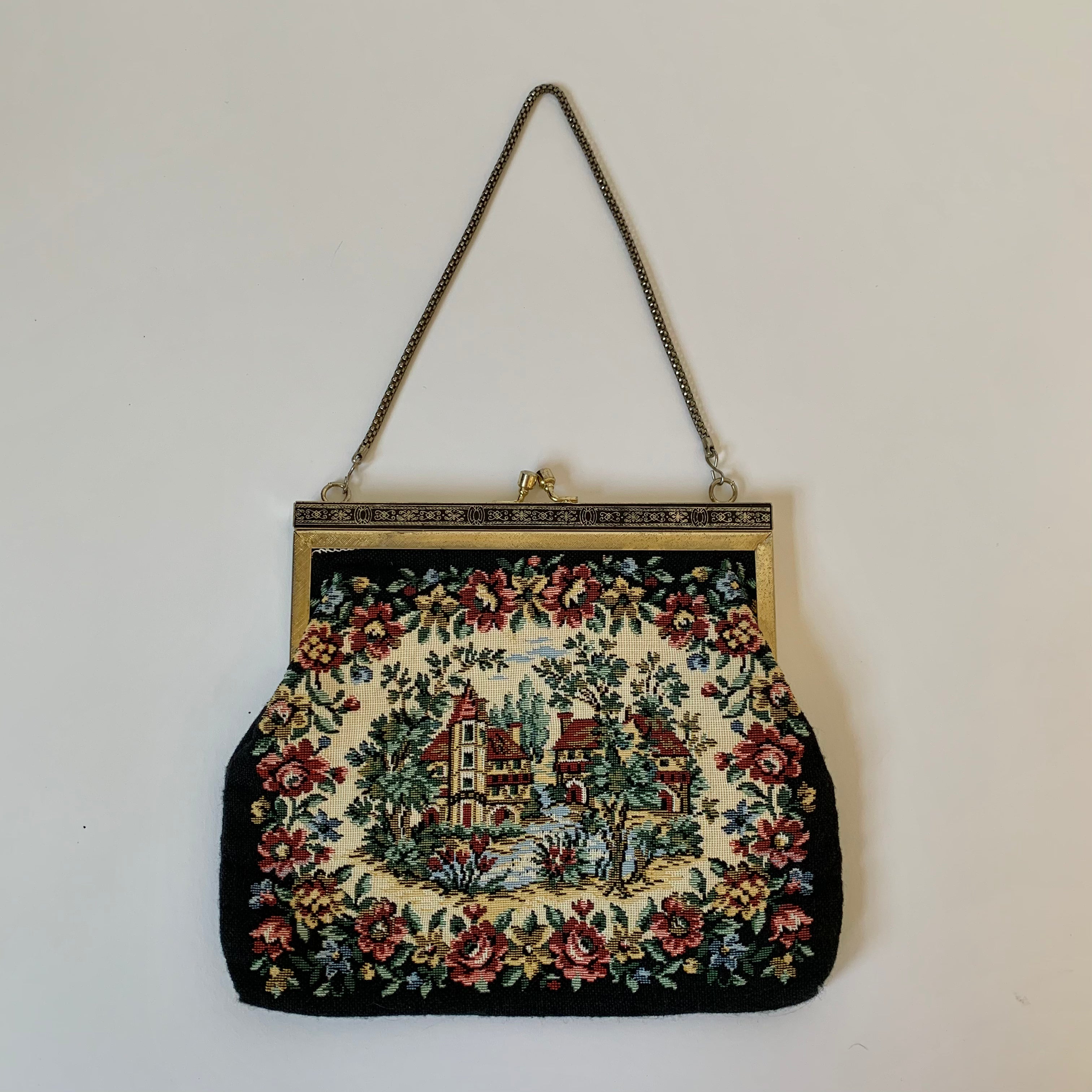 Vintage Embroidered Purse