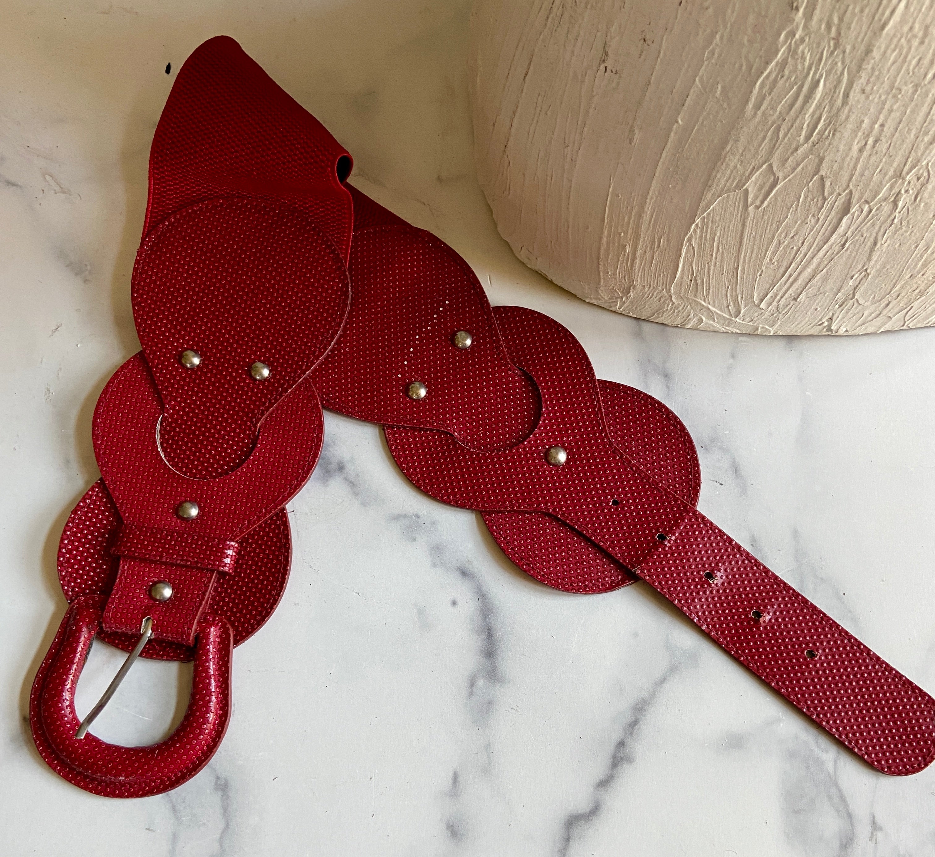 Wide Rampage red belt