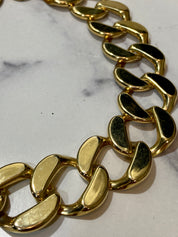 Simply gold choker