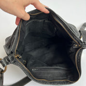 Italian leather hobo bag