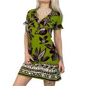 Tropical Style Mini Dress (S/M)