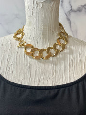 Simply gold choker