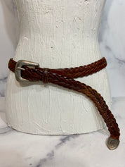 Vintage Bally braided leather belt